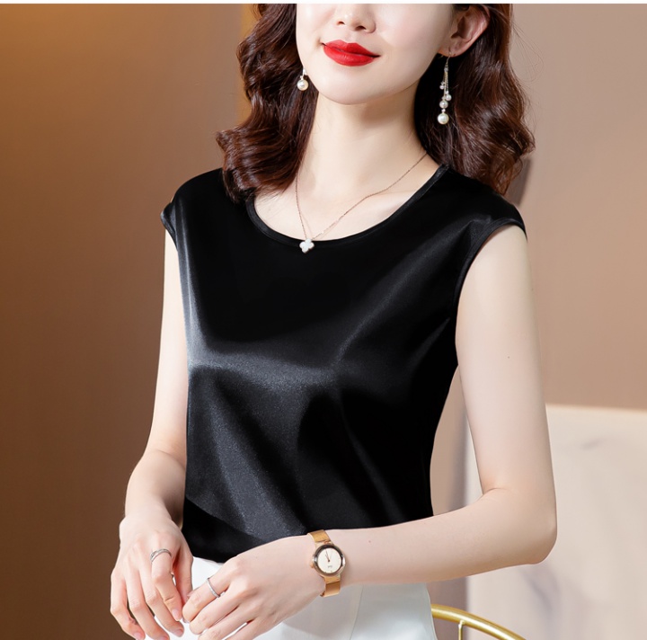 Sleeveless vest spring and summer tops for women