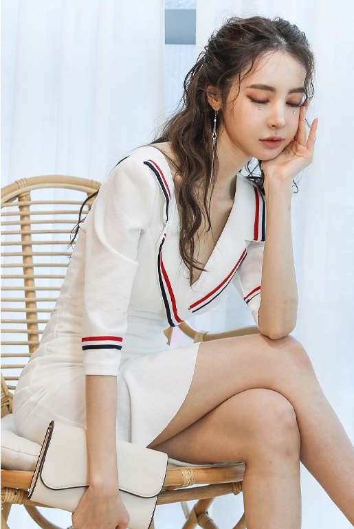 Girl Korean style dress summer formal dress
