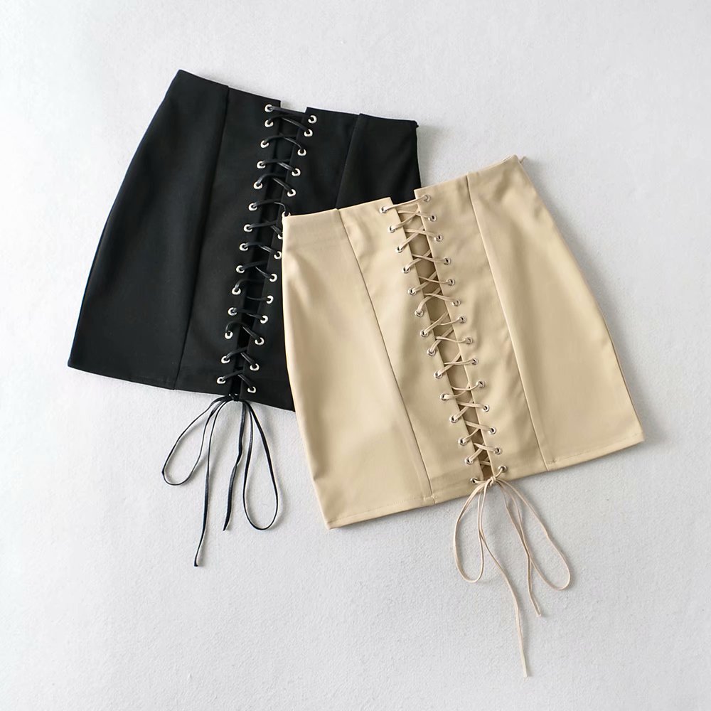 Package hip slim European style summer bandage skirt