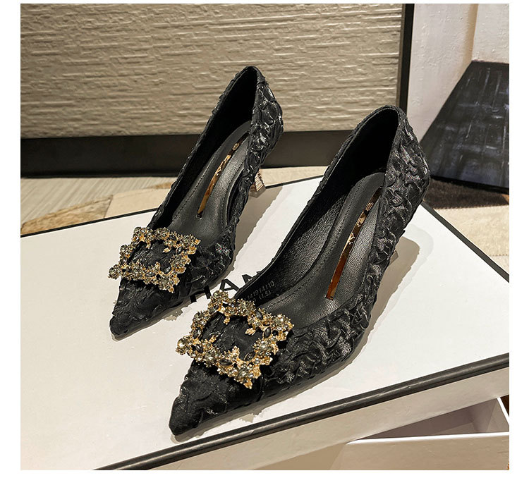 Temperament shoes spring and autumn high-heeled shoes
