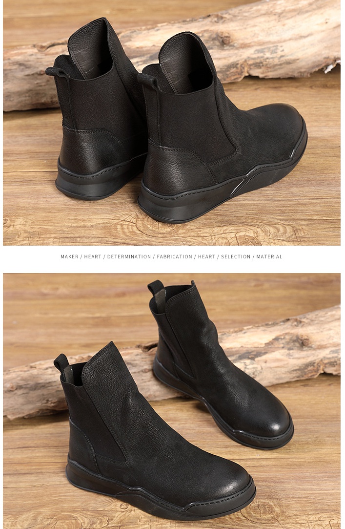 Round martin boots Casual short boots for women