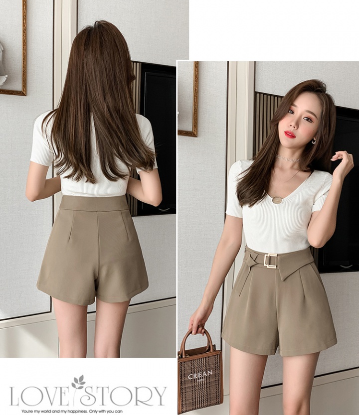 Spring and summer shorts wide leg pants for women