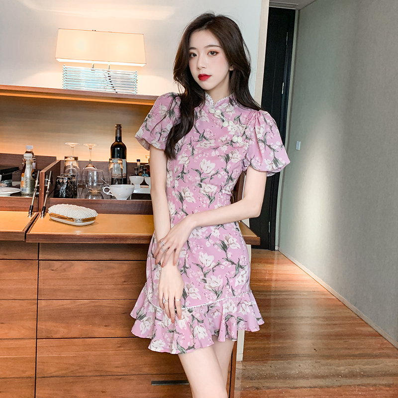 Summer Korean style temperament dress