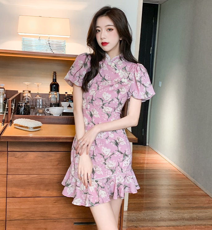 Summer Korean style temperament dress