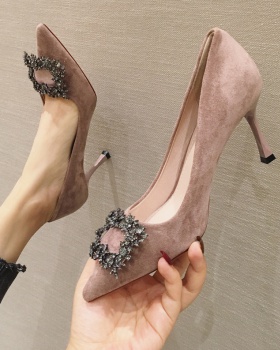 Maiden fine-root shoes pointed high-heeled shoes for women