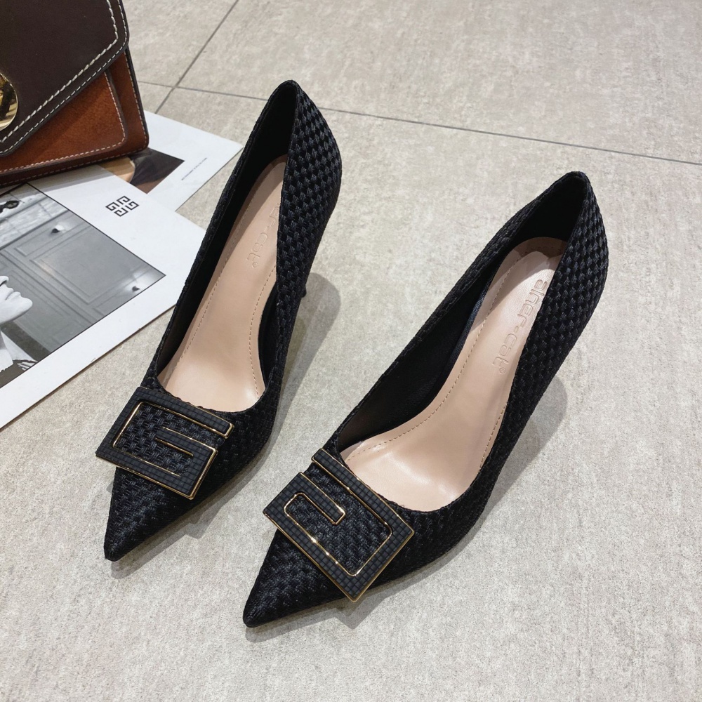 Fine-root maiden high-heeled shoes temperament shoes