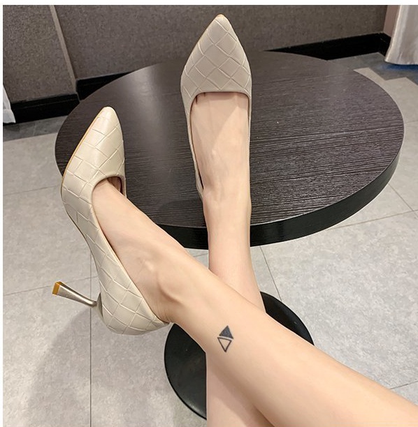 Low Korean style high-heeled shoes fashion shoes for women