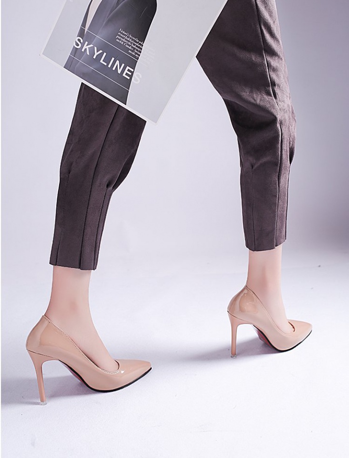 Spring pointed shoes fine-root high-heeled shoes for women