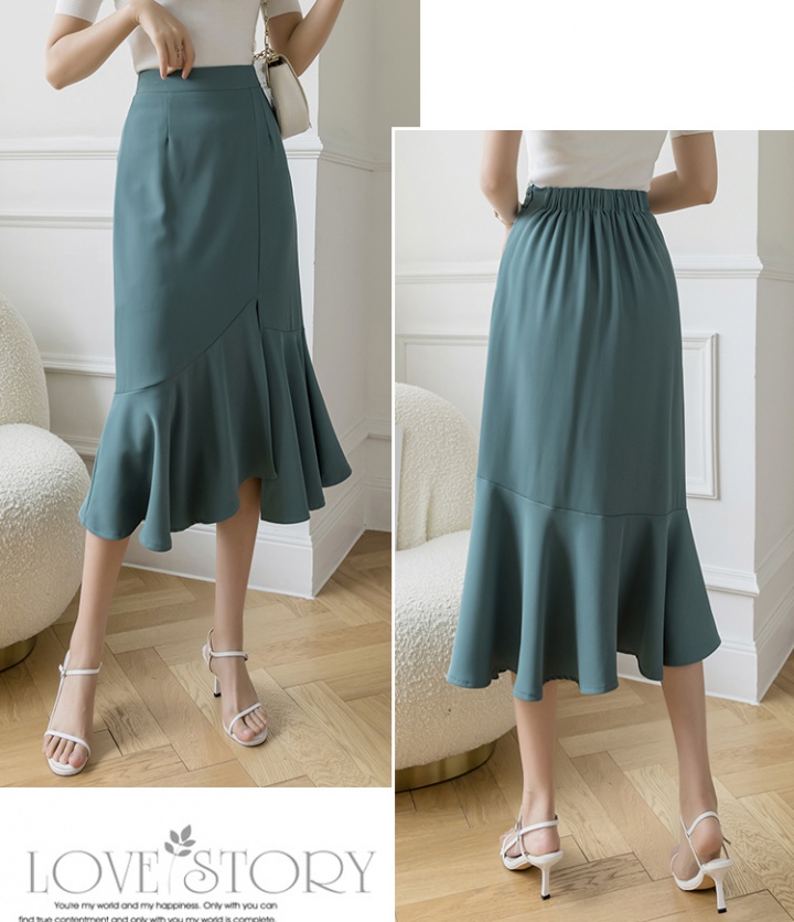 Long long skirt high waist skirt for women