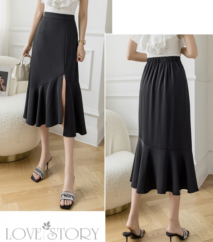 Long long skirt high waist skirt for women