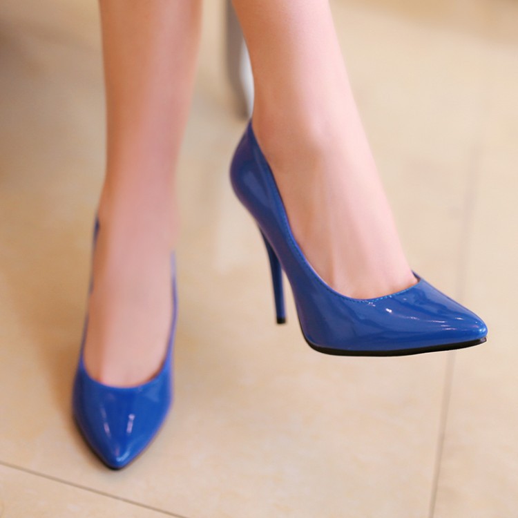 Banquet pointed shoes low footware for women