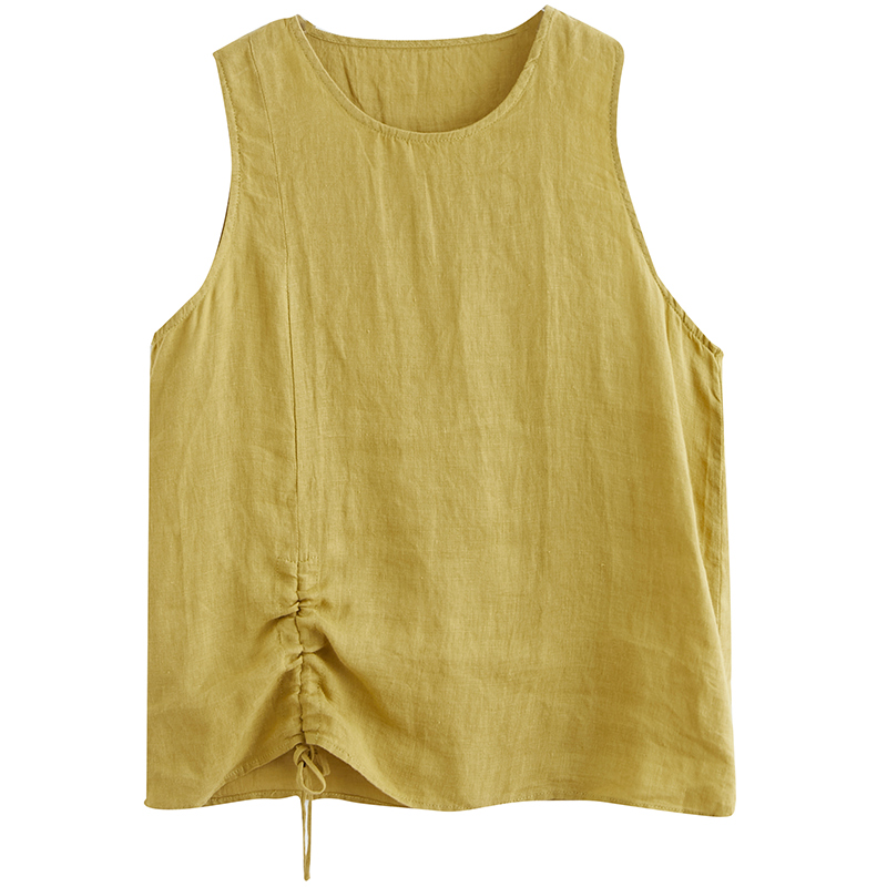 Sleeveless vest frenum bottoming shirt for women