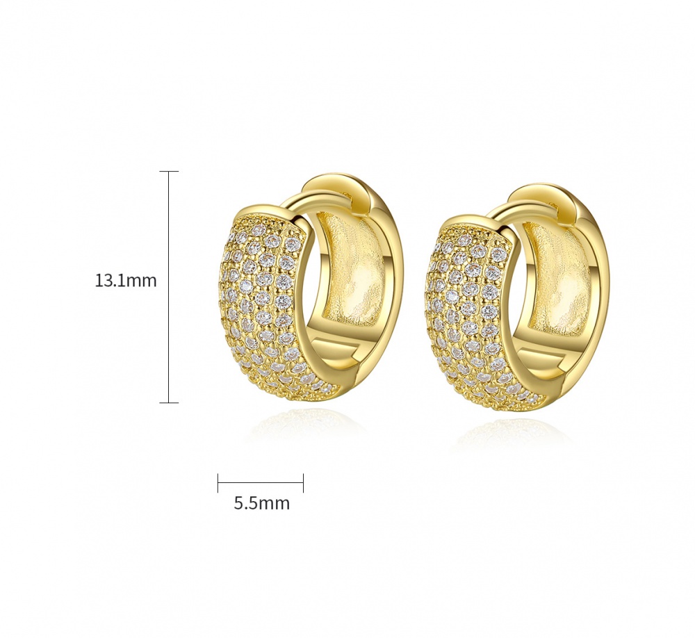 Personality gold stud earrings fashion earrings