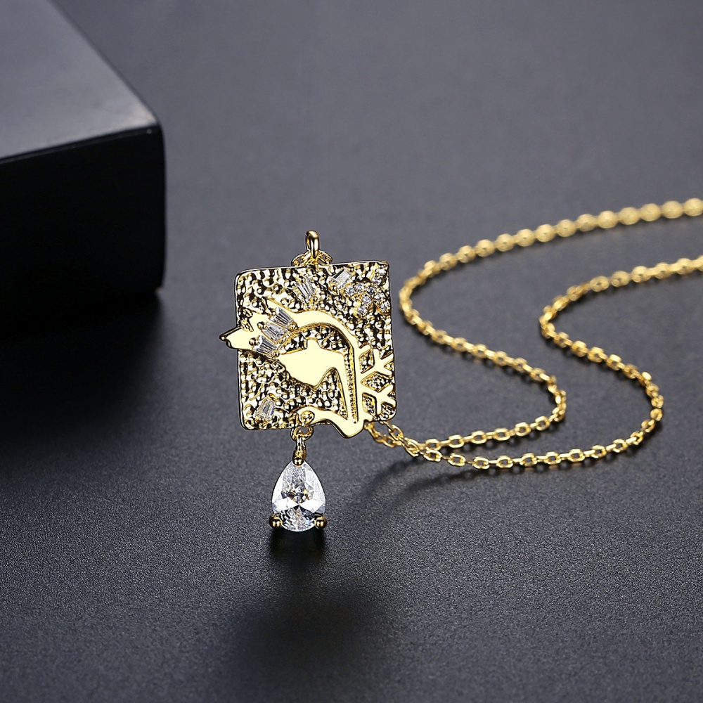 Gold fashion clavicle necklace temperament necklace