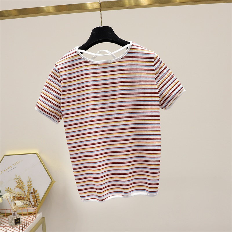 Loose Cover belly tops fat sister large yard T-shirt