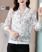 Chiffon thin sun shirt summer middle-aged jacket for women