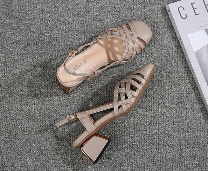 Summer high-heeled shoes refreshing sandals for women