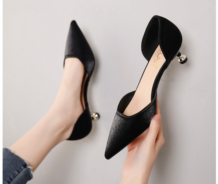 Spring pointed sandals large yard high-heeled shoes for women