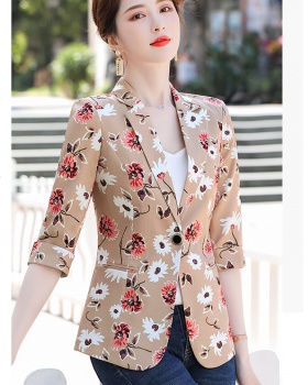 Slim business suit Western style coat for women