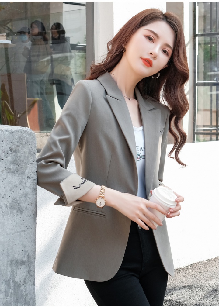 Fashion business suit spring and autumn coat for women