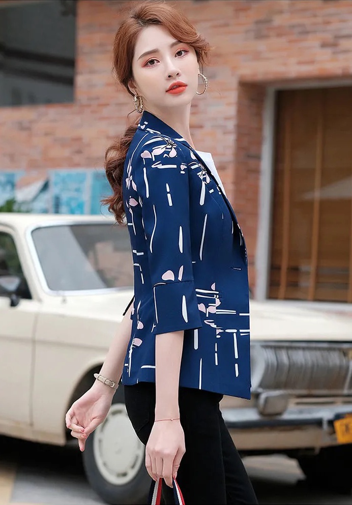 Western style slim tops fashion business suit