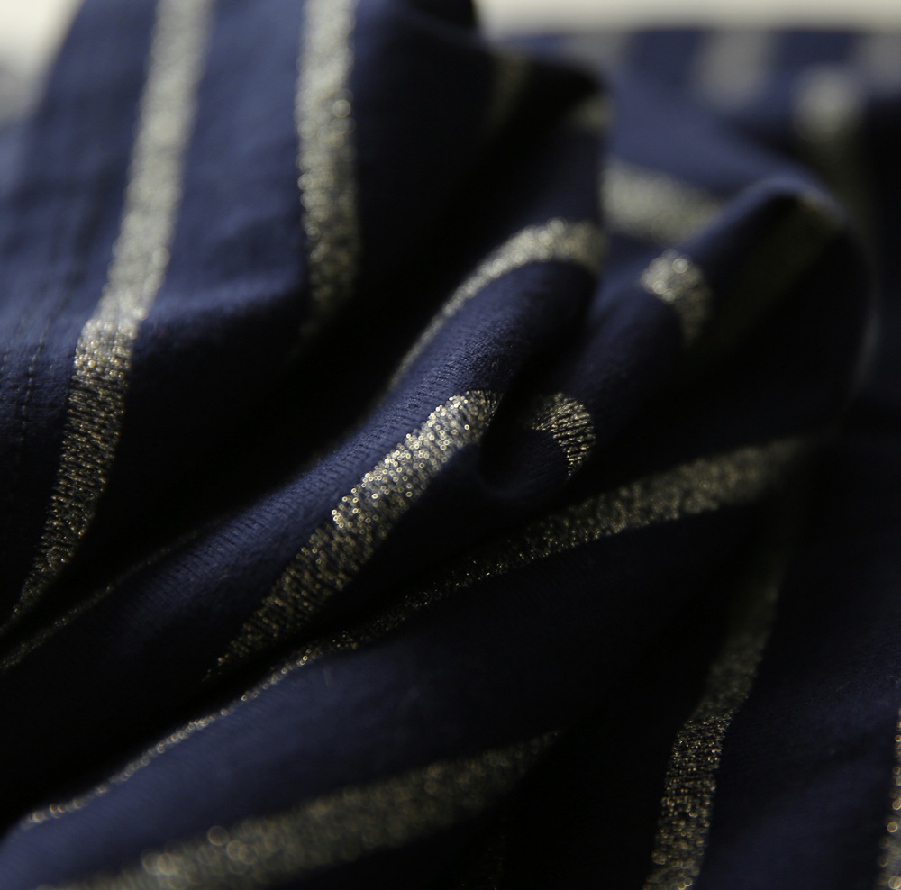 Cotton raglan sleeve vitality liangsi stripe dress