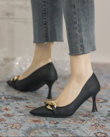 France style low high-heeled shoes fashion footware for women