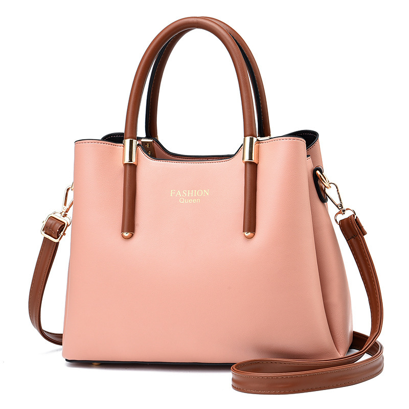 High capacity handbag messenger bag for women