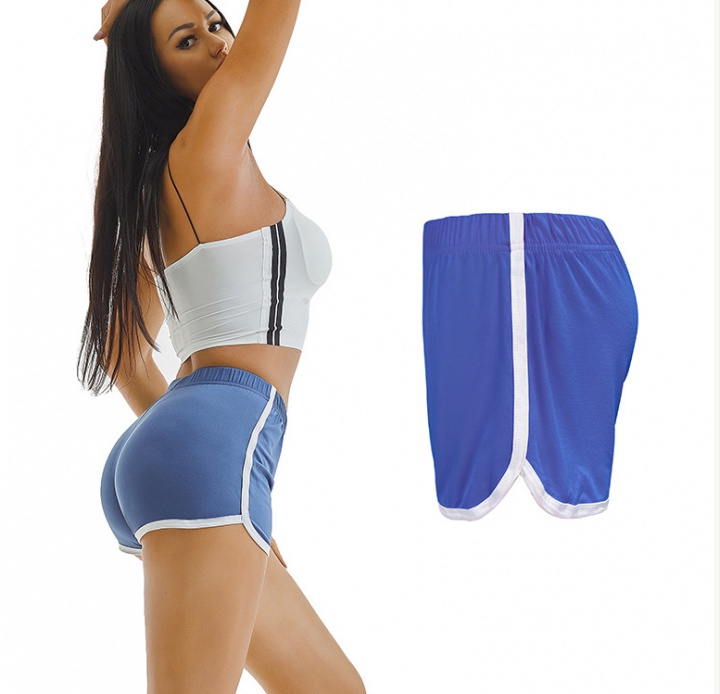 High elastic yoga slim European style shorts for women