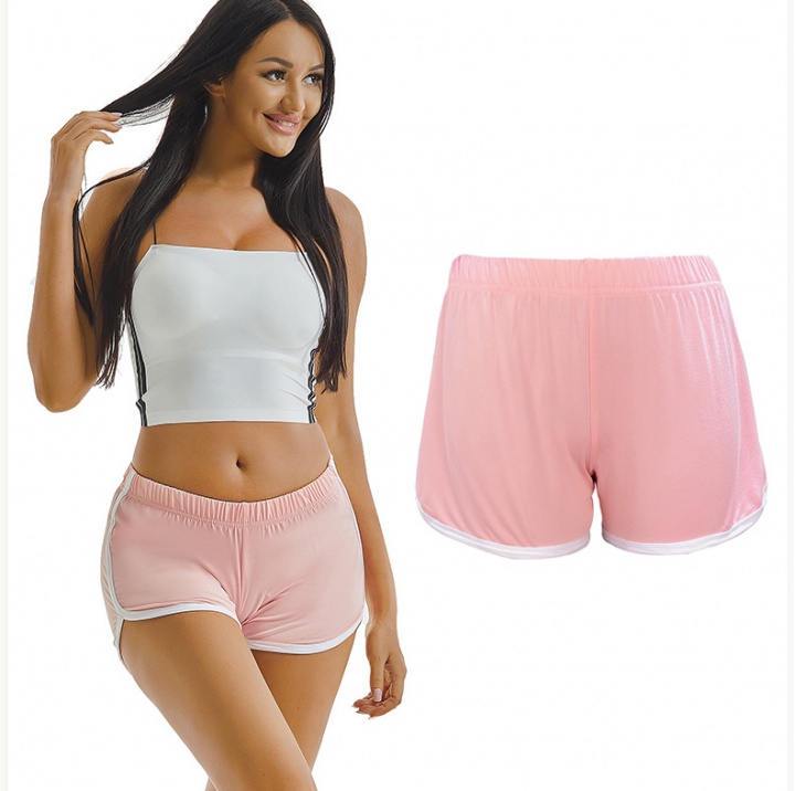 High elastic yoga slim European style shorts for women