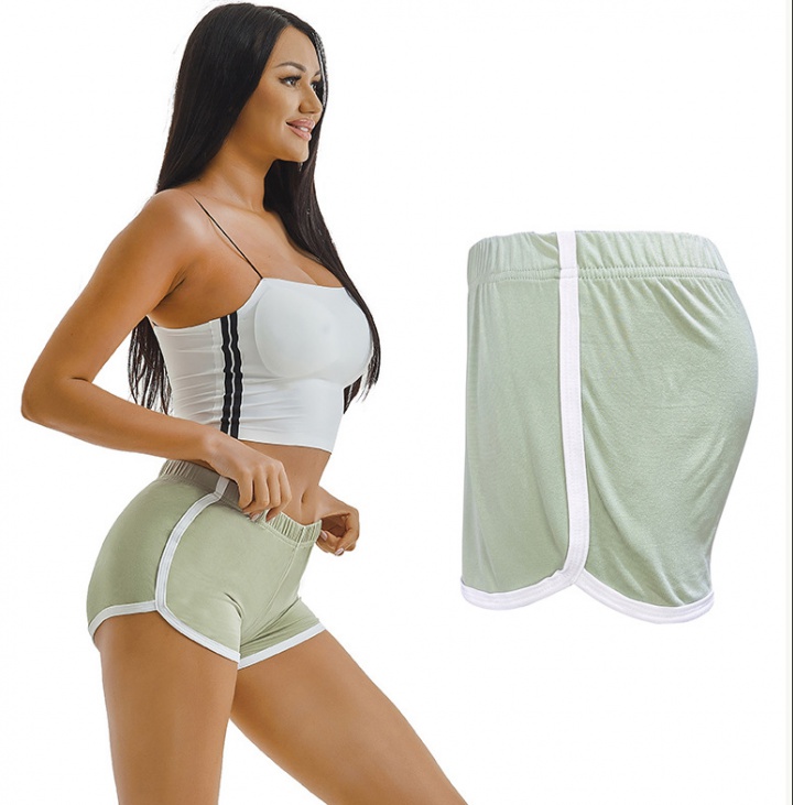 High elastic yoga slim European style shorts for women