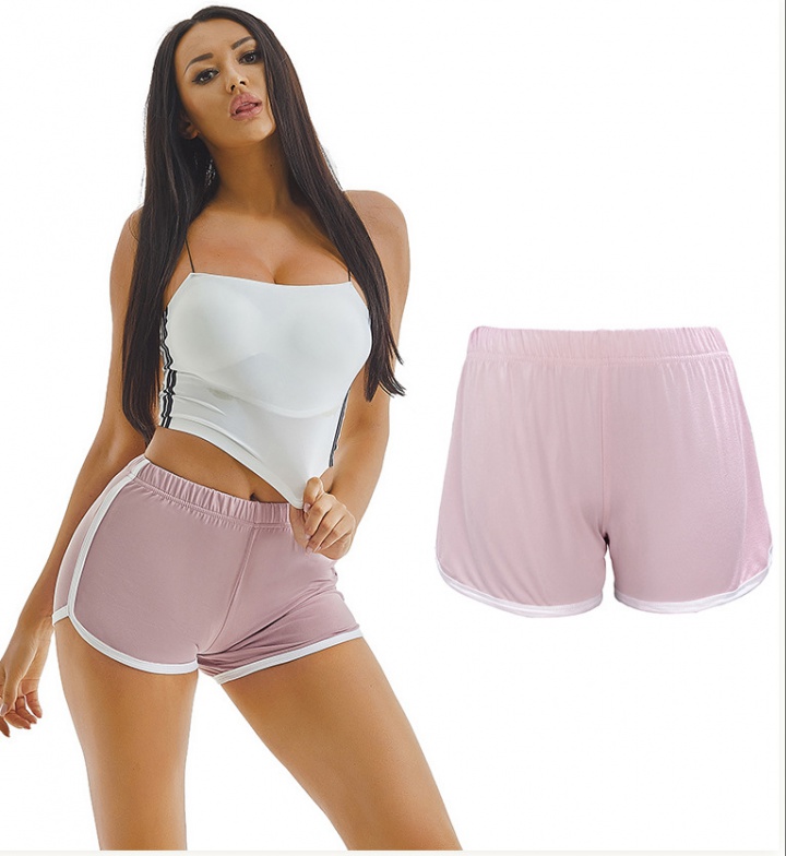 High elastic yoga slim European style shorts for women