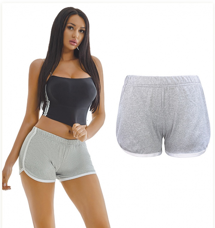 High elastic yoga slim European style shorts for women