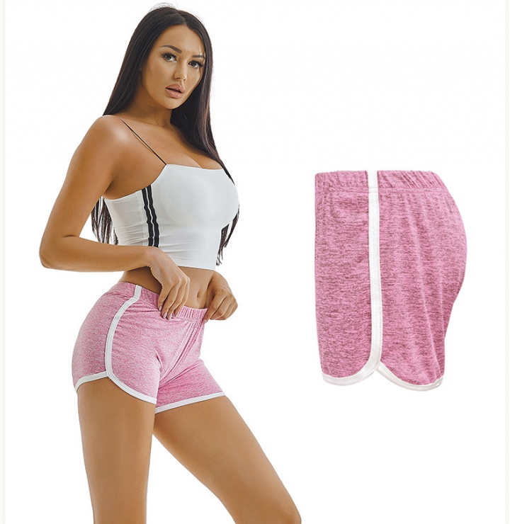 Peach sexy run package hip sports shorts