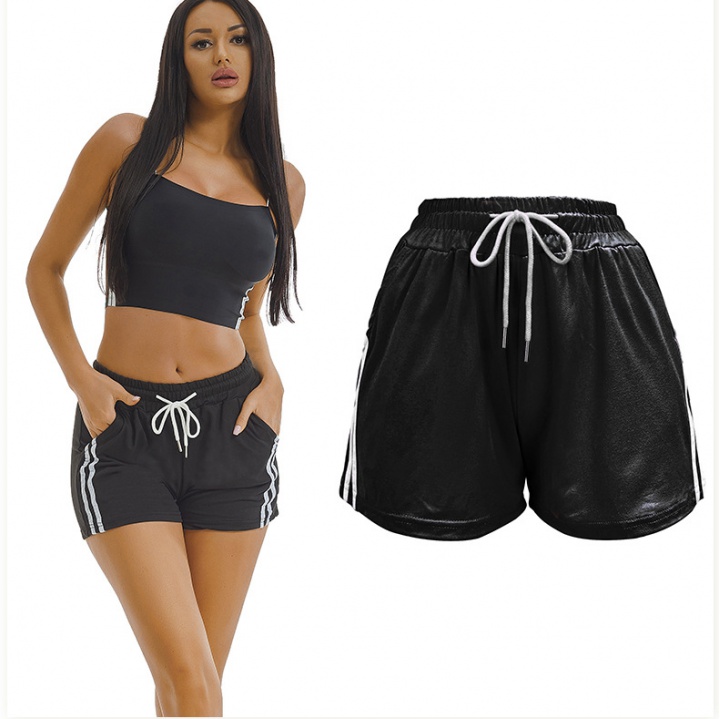 European style yoga loose at home shorts for women