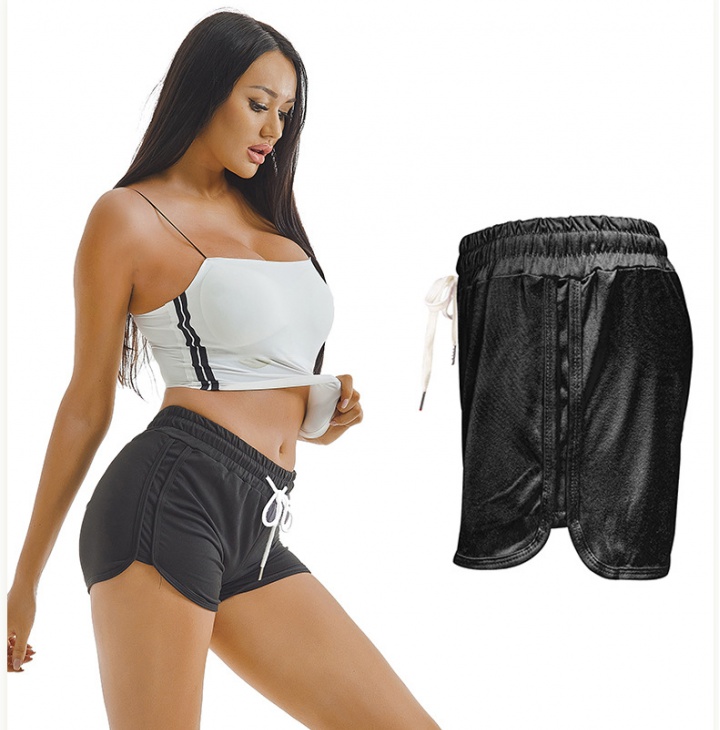 Casual fitness yoga slim shorts for women