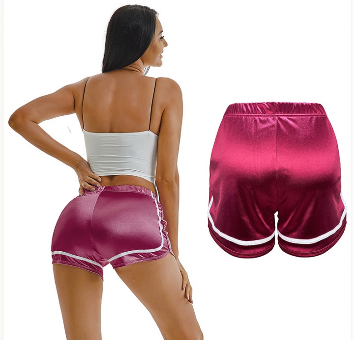 Outdoor sports peach hip yoga shorts for women