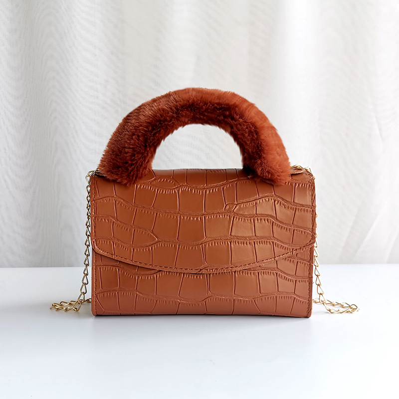 Maiden crocodile handbag shoulder bag for women