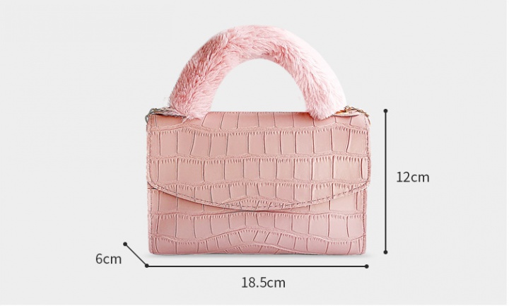 Maiden crocodile handbag shoulder bag for women
