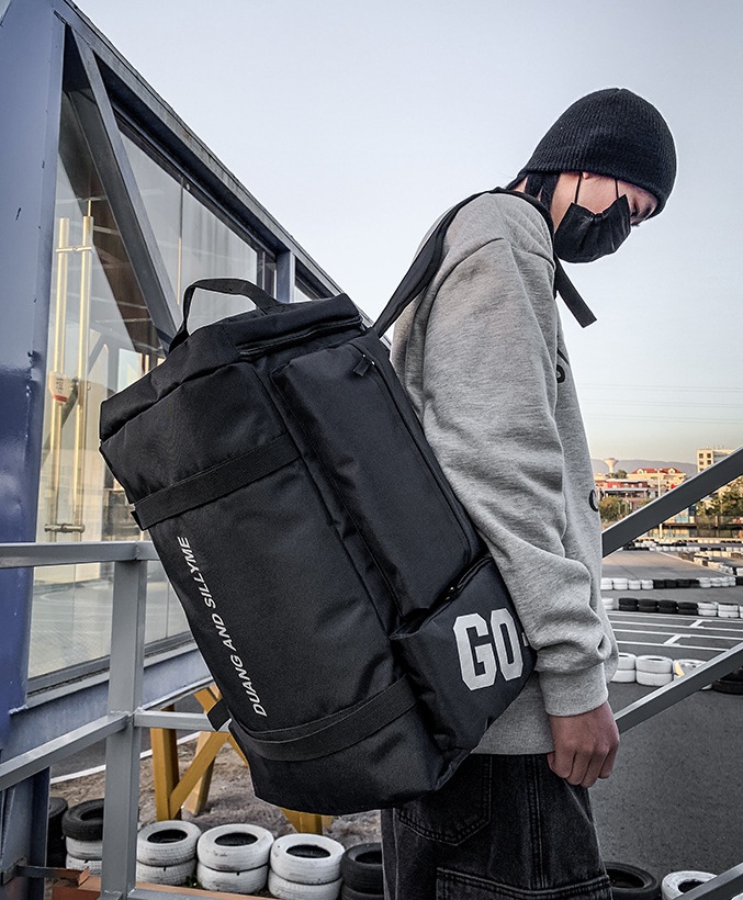 Casual travel bag high capacity diagonal package for men
