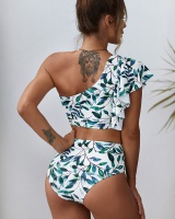 Beauty printing vacation summer separates swimsuit