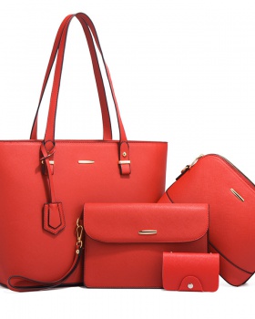Fashion shoulder handbag retro ladies composite bag 4pcs set