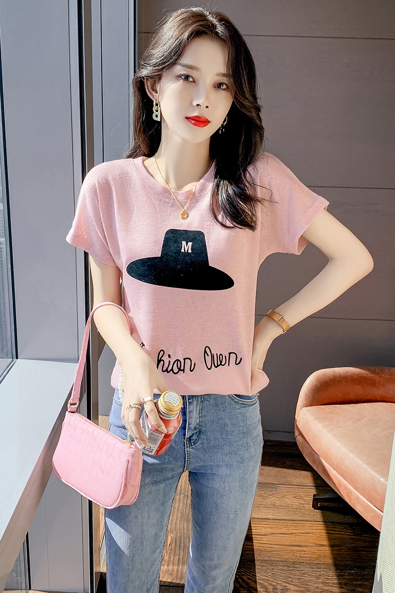 All-match loose sweater summer Korean style tops for women