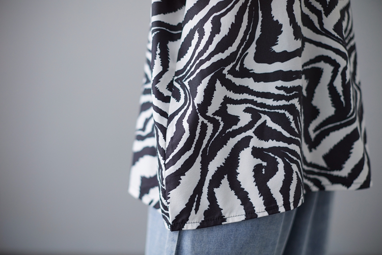 Cool fresh zebra vest sling Casual colors T-shirt