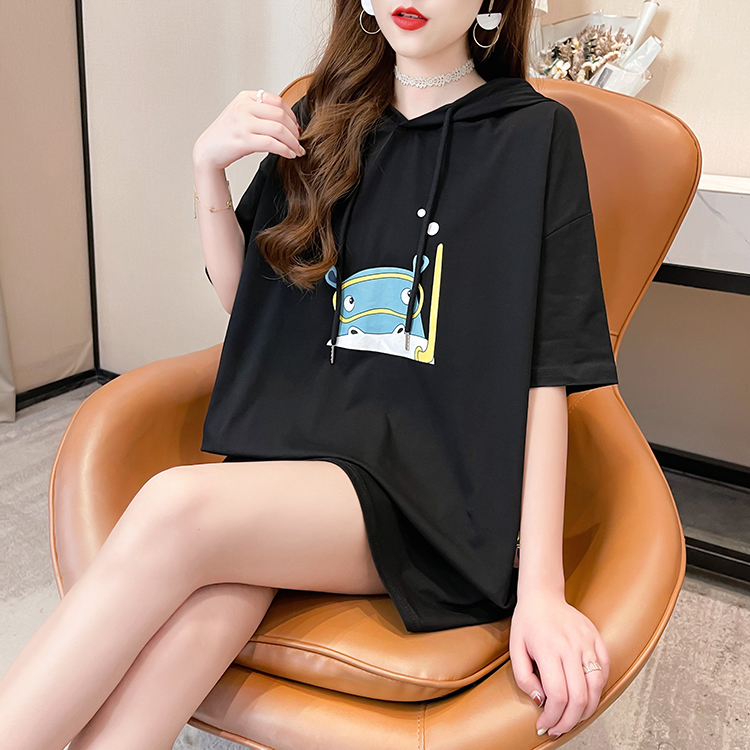 Summer Korean style short sleeve loose T-shirt for women