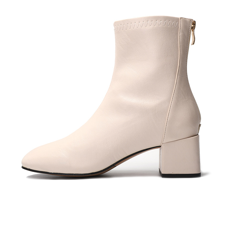 Square head women's boots fashion boots