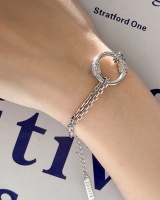 Gift rhinestone bracelets round ring summer accessories