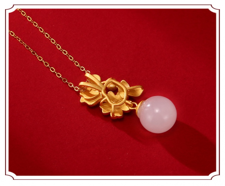 Painted clavicle necklace pendant necklace 2pcs set for women