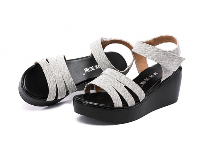 Summer slipsole platform soles sandals for women
