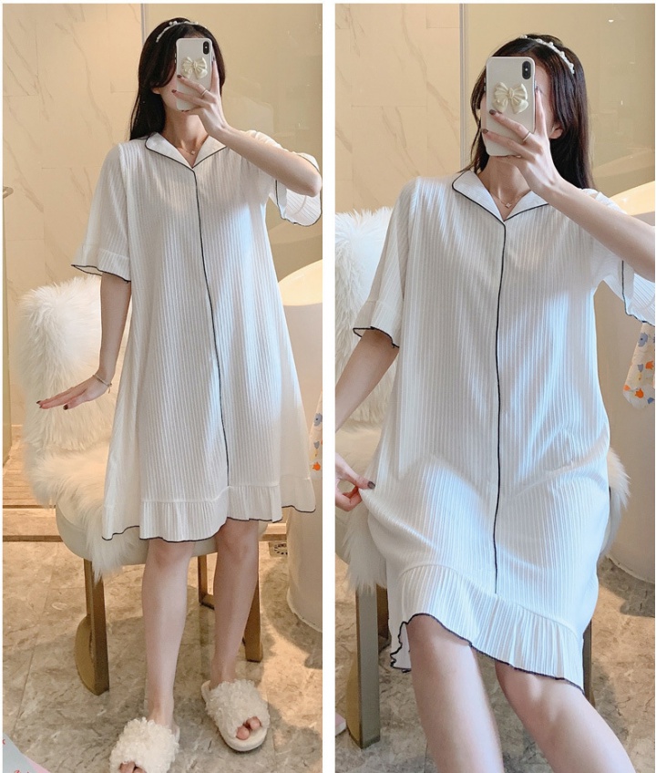 Homewear Korean style pajamas thin night dress